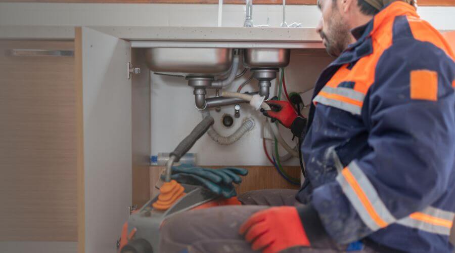 Professional slab leak plumber services in Rufe, OK